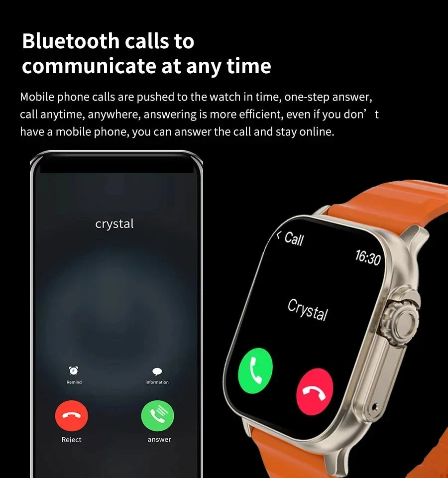 Revolutionary Smart Watch X10 Ultra - Elevate Your Fitness & Stay Connected with Style