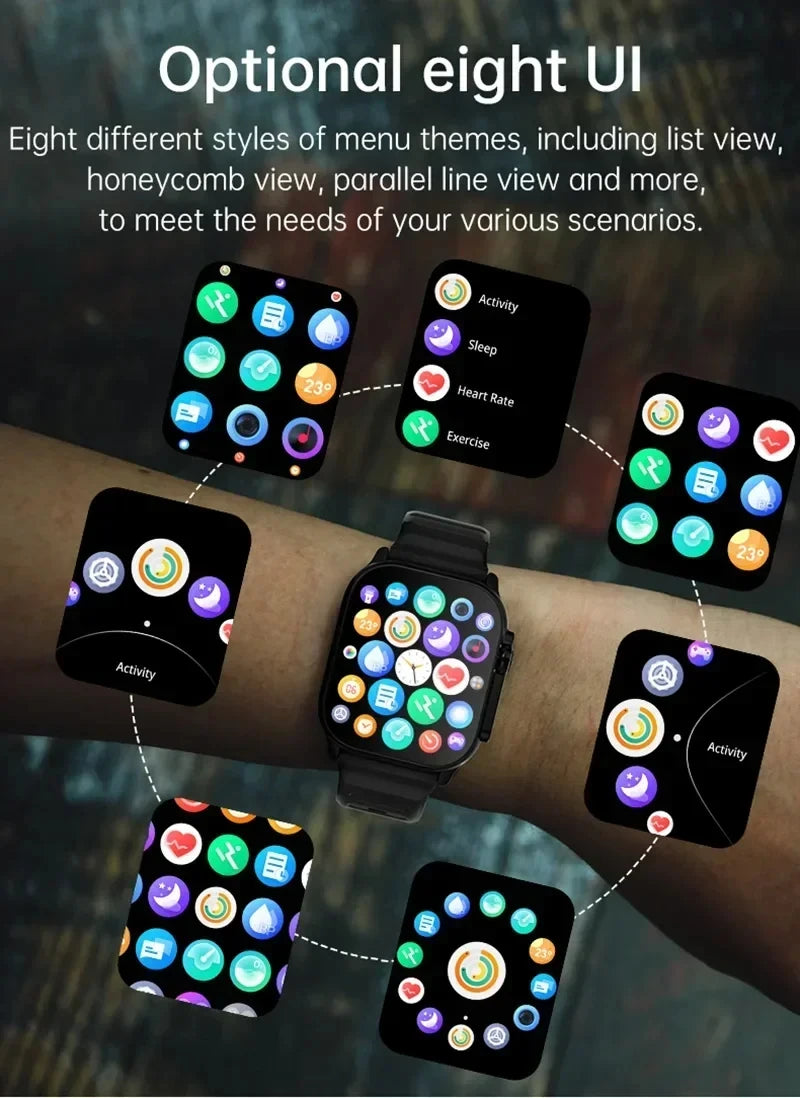 Revolutionary Smart Watch X10 Ultra - Elevate Your Fitness & Stay Connected with Style
